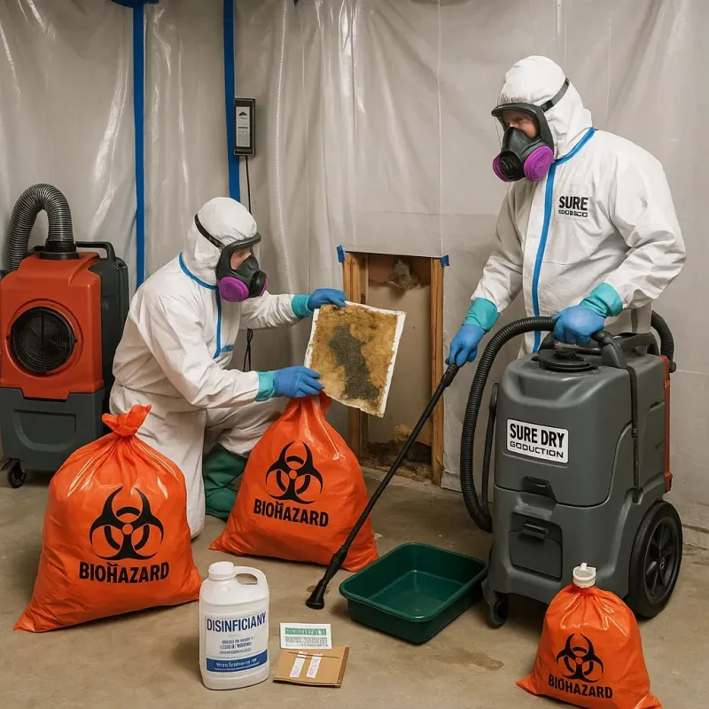 Contaminated Water Handling Protocols process in Homeland Park, SC