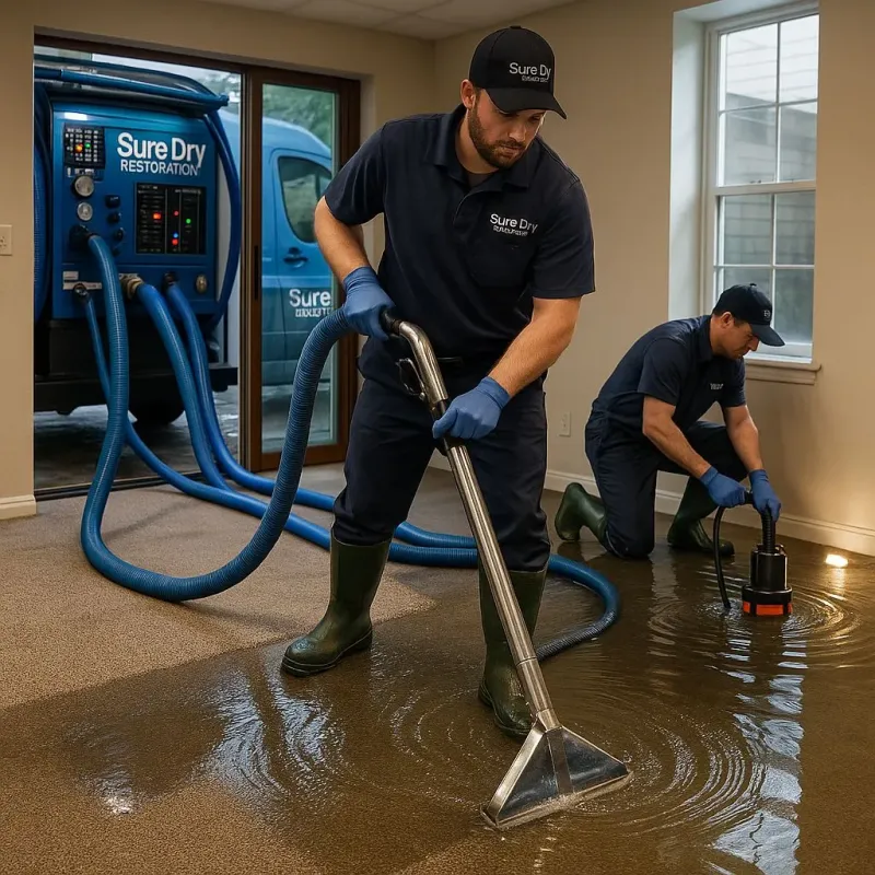 Water Extraction and Removal process in Homeland Park, SC